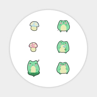 Kawaii Frogs Magnet